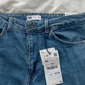 NEW Zara “slim slouchy” jeans